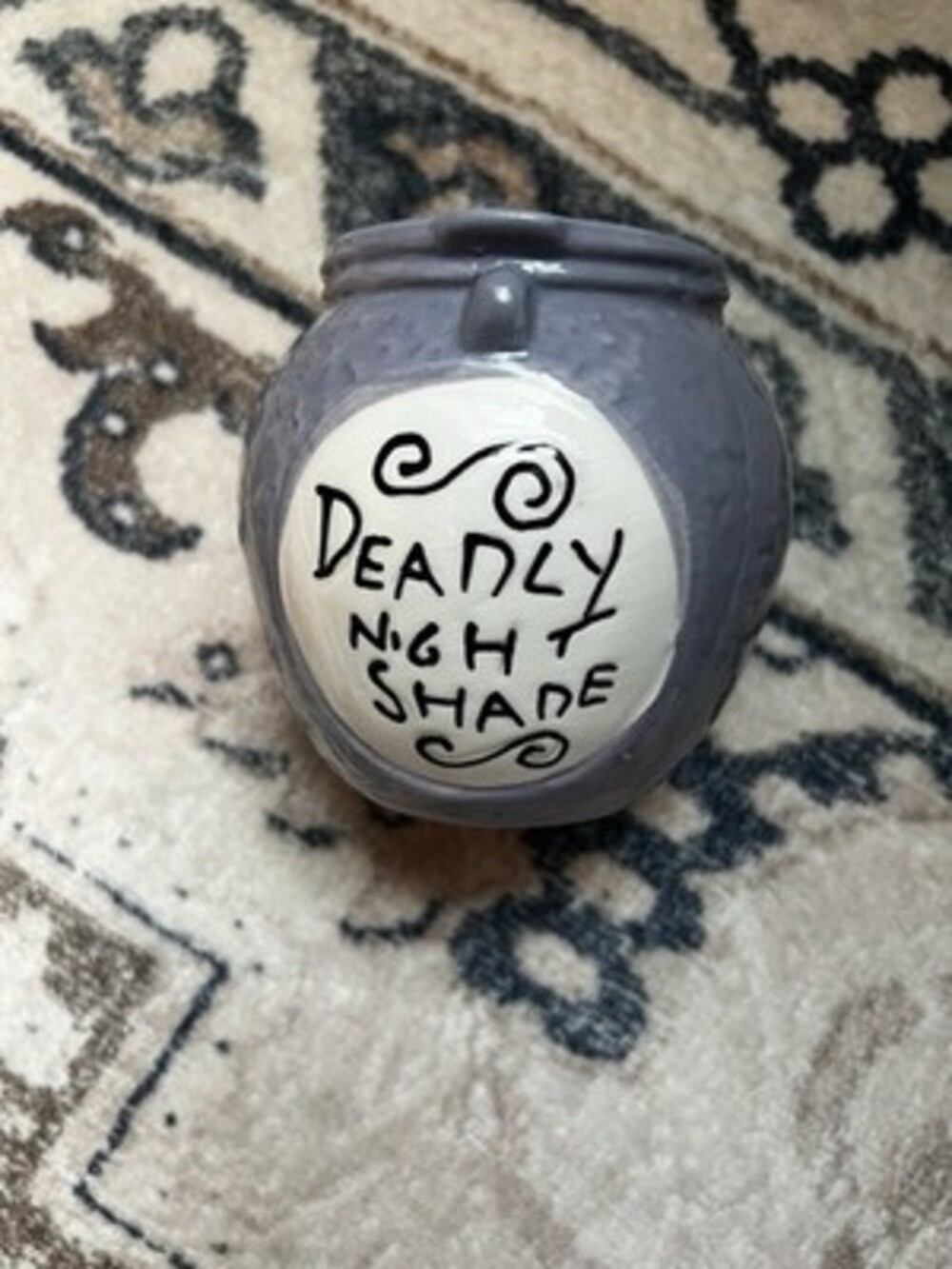 Disney Nightmare Before Christmas Sallys Deadly Night Shade Potions Jar